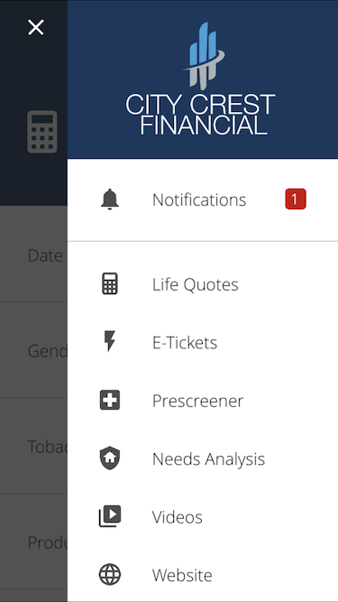 Mobile App - Menu w_ Notification-1